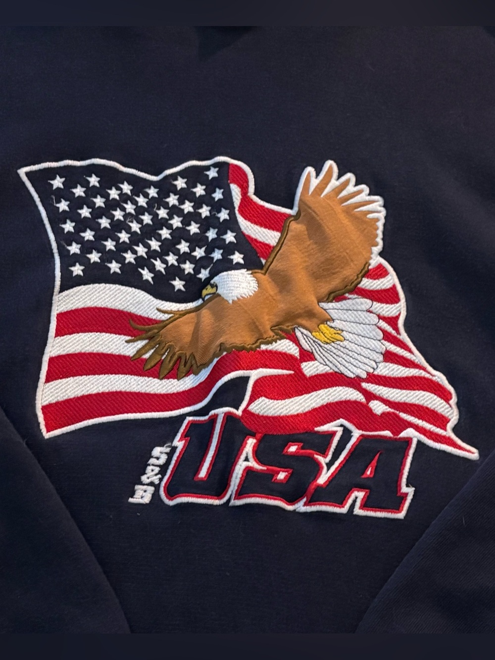 Steve & Barry’s USA Eagle Hoodie – Men’s Large